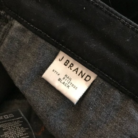 J Brand rail skinny jeans 25x32 - Picture 13 of 13